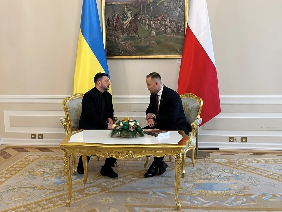 Prezydent Nawrocki odebrał Order Orła Białego. Relacje polsko-ukraińskie pod presją